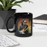 Rhythm Revolution Black Glossy Mug - Beyond T-shirts