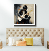 Rhythmic Revelry Wrapped Canvas - Beyond T-shirts