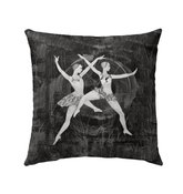 Sensual Women s Dance Attire Outdoor Pillow - Beyond T-shirts
