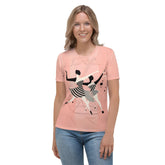 Serene Feminine Dance Motion Women's T-shirt - Beyond T-shirts