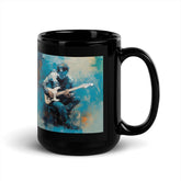 Shredding Solace Black Glossy Mug - Beyond T-shirts