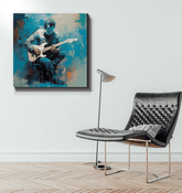 Shredding Solace Wrapped Canvas - Beyond T-shirts