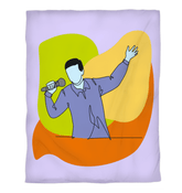 Singing Man Duvet Cover - Beyond T-shirts