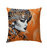 Sketch Simplification Outdoor Pillow - Beyond T-shirts
