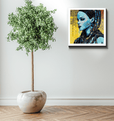 Sketchbook Sensation Wrapped Canvas Front View.