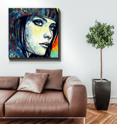 Sketching Serenity II wrapped canvas art.