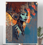 Sketching Serenity Sherpa blanket spread on a couch with a cozy reading nook in background.