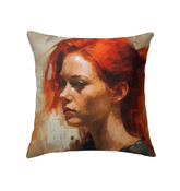 Soulful Brushwork pattern on a cozy indoor pillow for stylish home decor.
