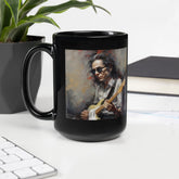 Soulful Soundscape Black Glossy Mug - Beyond T-shirts