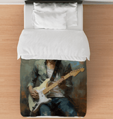 Strumming Sorcery Duvet Cover - Beyond T-shirts