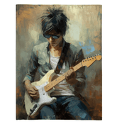 Strumming Sorcery Sherpa Blanket - Beyond T-shirts