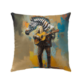 Strumming Symphony Outdoor Pillow - Beyond T-shirts