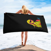 Tropical Palm Leaf Beach Towel - Beyond T-shirts