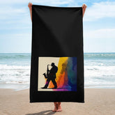 Musical Notes Elegance Bath Towel - Beyond T-shirts