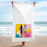 Fashionista's Palette Bath Towel - Beyond T-shirts