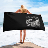 Melodic Music Bath Towel