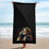 Musical Mosaic Bath Towel