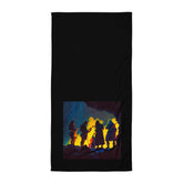 Close-up of the NS-847 towel's ultra-soft texture and durable weave.