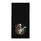 Percussive Plush Bath Towel