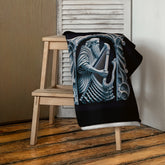 Folk Fusion Premium Bath Towel with Unique Pattern and Soft Texture