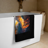 Rhythmic Drumbeat Bath Towel - Beyond T-shirts