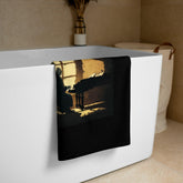 Harp Harmony Bath Towel - Beyond T-shirts