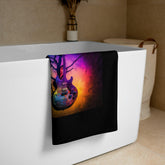 Melodic Waves Bath Towel - Beyond T-shirts