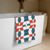 Amethyst Aura Diamond Bliss Premium Bath Towel