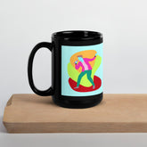 The Singing Black Glossy Mug - Beyond T-shirts