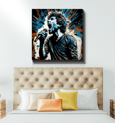 Thrashing, smashing, never ending wrapped canvas - Beyond T-shirts