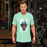 Exaggerated Elegance Unisex Caricature Tee - Beyond T-shirts