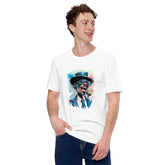 Artistic Amusement: Unisex Playful Portrait Tee - Beyond T-shirts