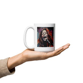 Vibrant Visions White glossy mug - Beyond T-shirts