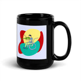 Violinist Black Glossy Mug - Beyond T-shirts