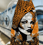 Visual Velocity patterned laundry bag in use.