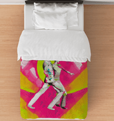 Elegant feminine dance-themed duvet cover with charming patterns