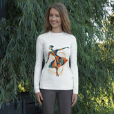 Whimsical Women's Dance Charm Women's Rash Guard - Beyond T-shirts