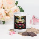 Whispering Woods White Glossy Mug - Beyond T-shirts