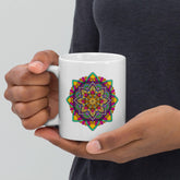 Mandala Harmony Ceramic Mug - Beyond T-shirts