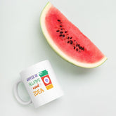 Bold Typographic Statement Coffee Mug - Beyond T-shirts