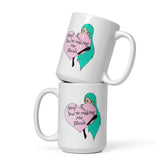 Stop Making Me Blush White glossy mug