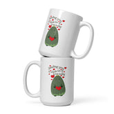 Sending You Love Today White Glossy Mug