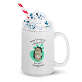 Every Love Story Is Beautiful White Glossy Mug