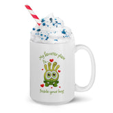 My Favorite Place White glossy mug