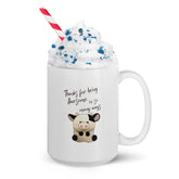Thanks For Being Awesome White Glossy Mug