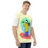 A Man With a Guitar At Half Speed Men's T-shirt - Beyond T-shirts