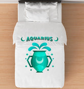 Aquarius Duvet Cover - Twin | Zodiac Series 2 - Beyond T-shirts