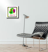 Aquarius Wrapped Canvas | Zodiac series 3 - Beyond T-shirts