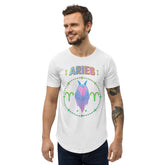 Aries Men's Curved Hem T-Shirt | Zodiac Series 1 - Beyond T-shirts