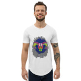 Aries Men's Curved Hem T-Shirt | Zodiac Series 11 - Beyond T-shirts